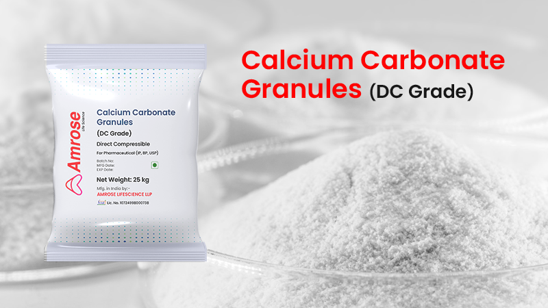 Unlock the Versatile Applications of Calcium Carbonate Granules (DC Grade)